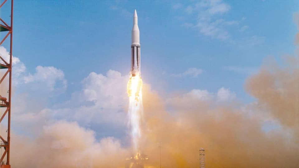 NASA's First Saturn Rocket, SA-1, Flew on October 27, 1961