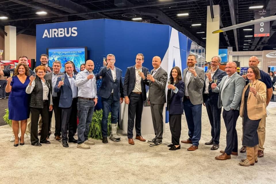 Photo: AeroTime Life Flight Network Orders Five Airbus H135 Helicopters
