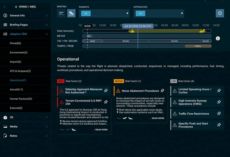 Photo: AeroTime Synapse Aviation Launches Adaptive TEM Briefings on Airport Briefing