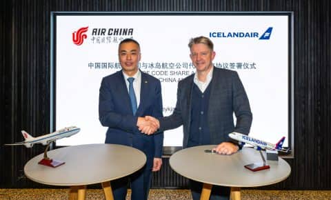 Icelandair and Air China Sign Codeshare Agreement